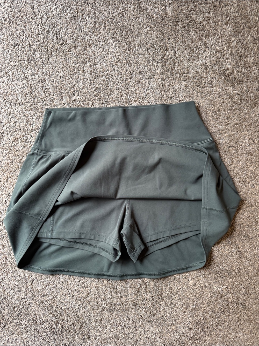 Lululemon Align Skort size 12 green - Picture 4 of 5